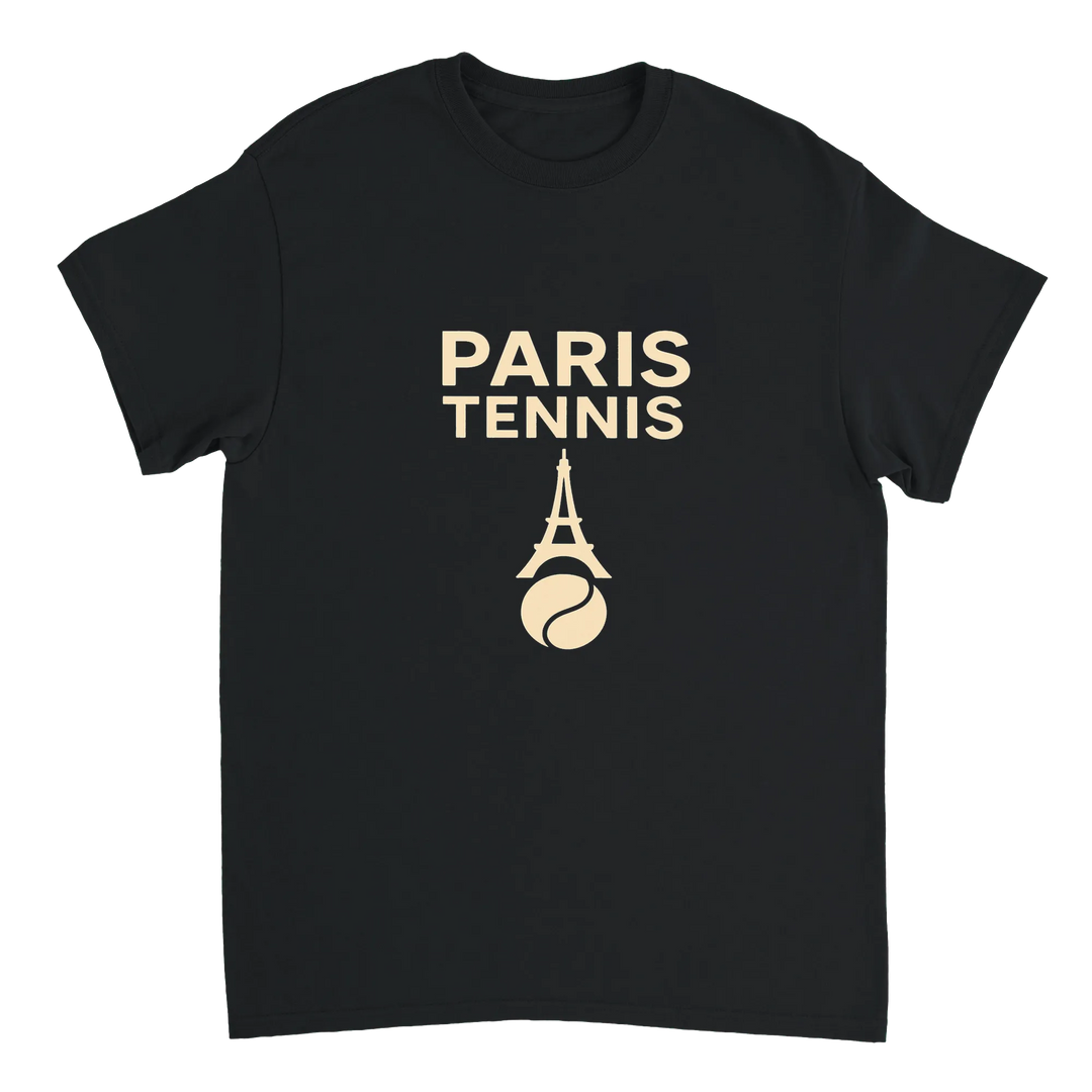 T-shirt style court Paris Tennis T shirt chic design essence allure tee perfect sports enthusiasts fashion lovers today passion size S M L XL XXL