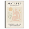 space vibrant Henri Matisse poster iconic Papiers Découpés 14 design black orange cutout artistic brilliance perfect home unframed ideal wall art collection