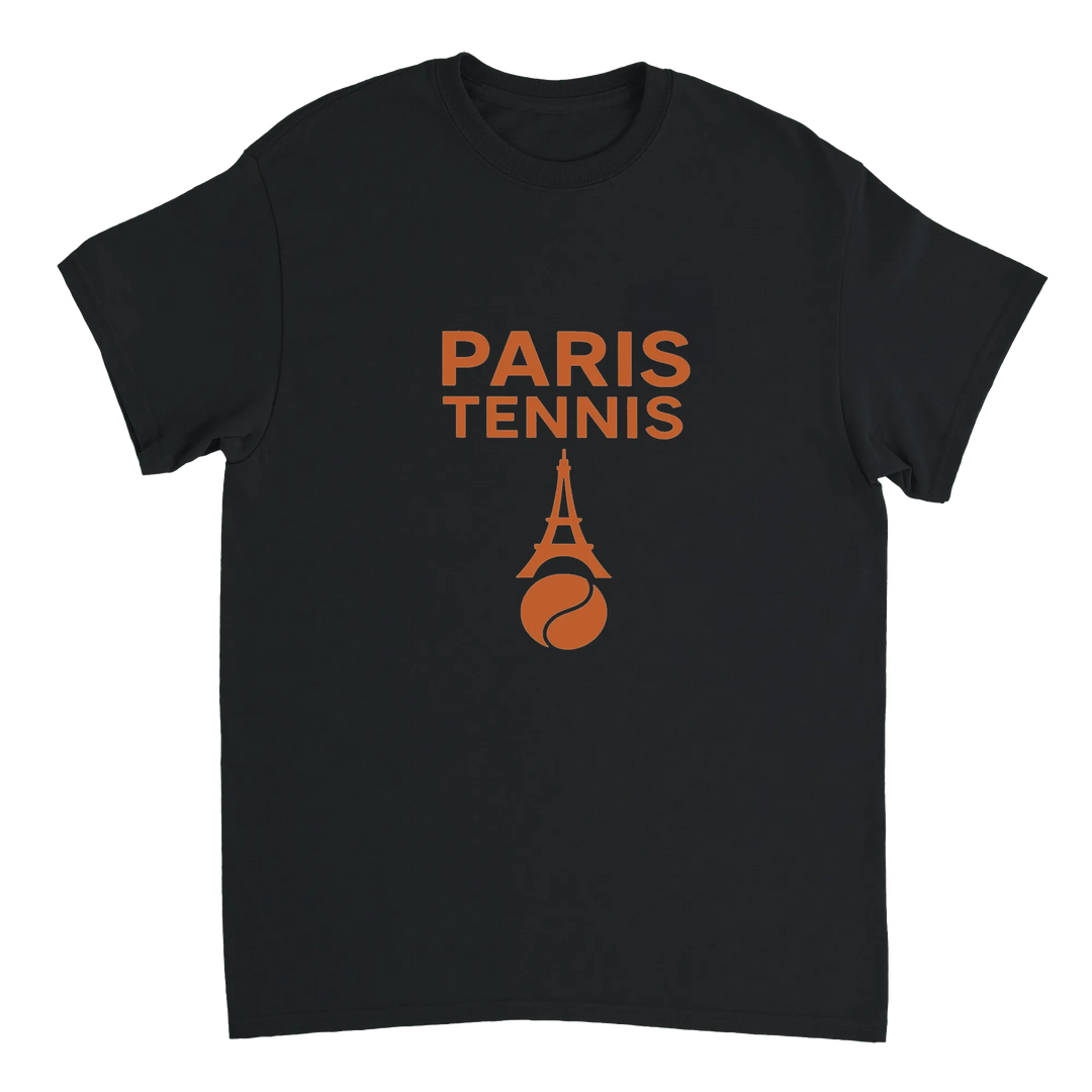 T-shirt style Paris Tennis T shirt chic tee elegance sporty vibe perfect choice lovers fashion enthusiasts comfortable ideal court today fit S M L XL XXL