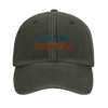 Cappellino vintage New York Baseball con design ricamato, realizzato in cotone lavato al 100%. Comfort e stile per ogni outfi