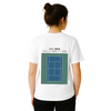 Image White de Us Open Tennis Tshirt [color:white] [view:back]