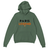 Hoodie Tennis Paris Legend ar mīkstu kokvilnas un poliestera maisījumu, ērta kapuce un priekšējā kabata, ideāli piemērots ikd