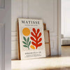 vibrant essence Henri Matisse iconic papercut art stunning Papiers Découpés 6 poster bold green orange hues wall imagination lover