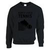 Suéter Monte Carlo Tennis, suave y duradero, mezcla de 50% algodón y 50% poliéster, con corte clásico y comodidad garantizada