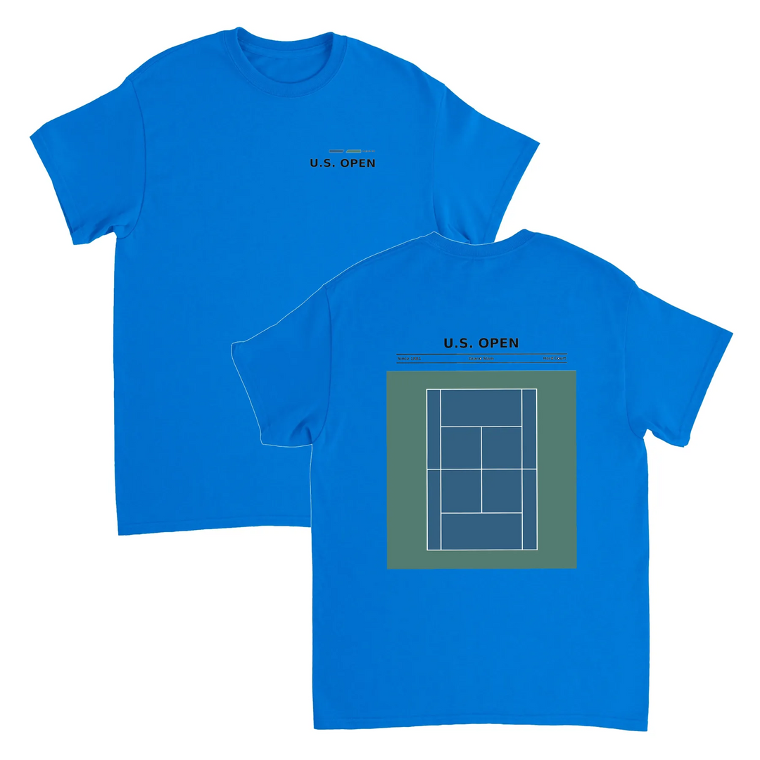 T-shirt game day style US Open Tennis T shirt fans players tee dynamic design spirit tournament stands serve ultimate comfort quality cotton