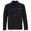 style comfort Miami Tennis Embroidered Jacket premium organic cotton twill unisex elegant chest embroidery convenient patch side pockets high quality construction durability wardrobe
