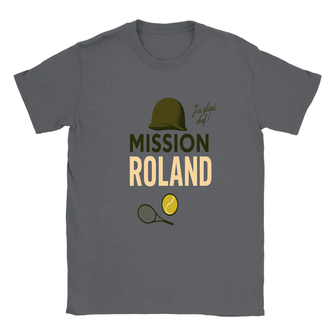 Image Dark Grey de Mission Roland Tennis Tshirt 2