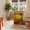 vibrante thème cocktail Margarita nuances jaune vert intérieur poster élégant formats A4 cm 50x70 60x80 A0 une touche exotique décor