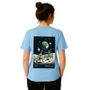 T-shirt Tennis Moon con design unico che unisce la passione per il tennis e il fascino celestiale, ideale per partite o uscit