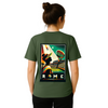 Image Military de Roma Tennis Tshirt  [color:military] [view:back]