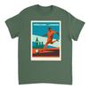 Image Military de Munich Germany Football Tshirt [color:military] [view:front]