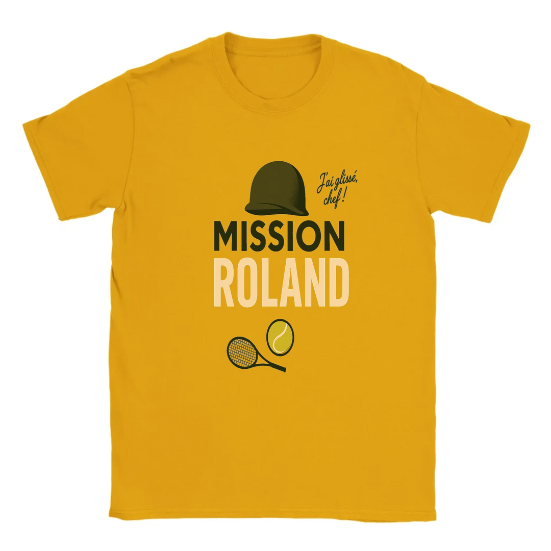 Image Gold de Mission Roland Tennis Tshirt 2