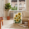 exquisite Flower Market Paris Botanical 15 poster blend vibrant greens yellows vintage timeless beauty perfect art print multiple sizes A4 cm A0