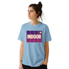 Camiseta de ténis indoor, perfeita para entusiastas do desporto, feita em algodão durável e confortável