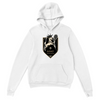 Hoodie Tennis GOAT2 un sweat capuche épais doux mélange 50 % coton polyester une doublée poche ventrale poignets élastiques tous grâce unisexe coupe douceur garantie boulochage