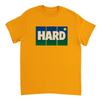 T-shirt Hard Tennis 3, design dinamico che esprime l'intensità del tennis, ideale per giocatori e appassionati. Comfort e sti
