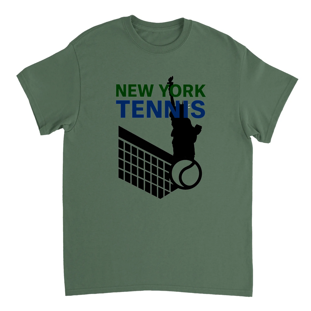 Image Military de New York Tennis Tshirt 8 [color:military] [view:front]