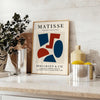 space elegance Matisse poster iconic Papiers Découpés 18 stunning piece white gray captures essence cutout artistry timeless wall art A4 cm A0 sizes