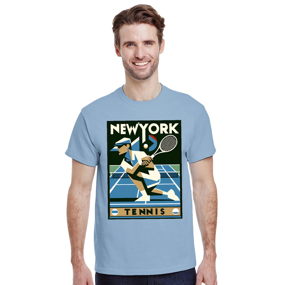 ニューヨークテニスTシャツは、スポーツと都市の魅力を融合させたデザインで、テニス愛好者にもファッション好きにもぴったりのアイテムです。