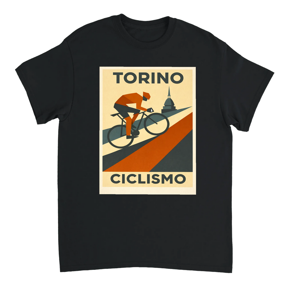 T-shirt love Turin Italy Cycling T shirt unique tee stylish design scenic routes perfect enthusiast passion beautiful city sizes available M L XL XXL