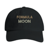 Gorra vintage bordada con motivo luna Formula 1, estilo dad bajo