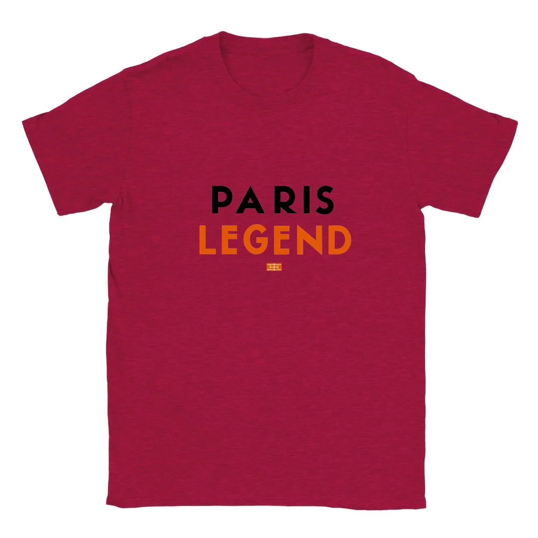 Image Red de Tshirt Tennis Paris Legend 3
