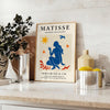 affiche élégance intemporelle Matisse reproduction Papiers 5 teintes vibrantes blanc orange essence artistique A4 cm A0