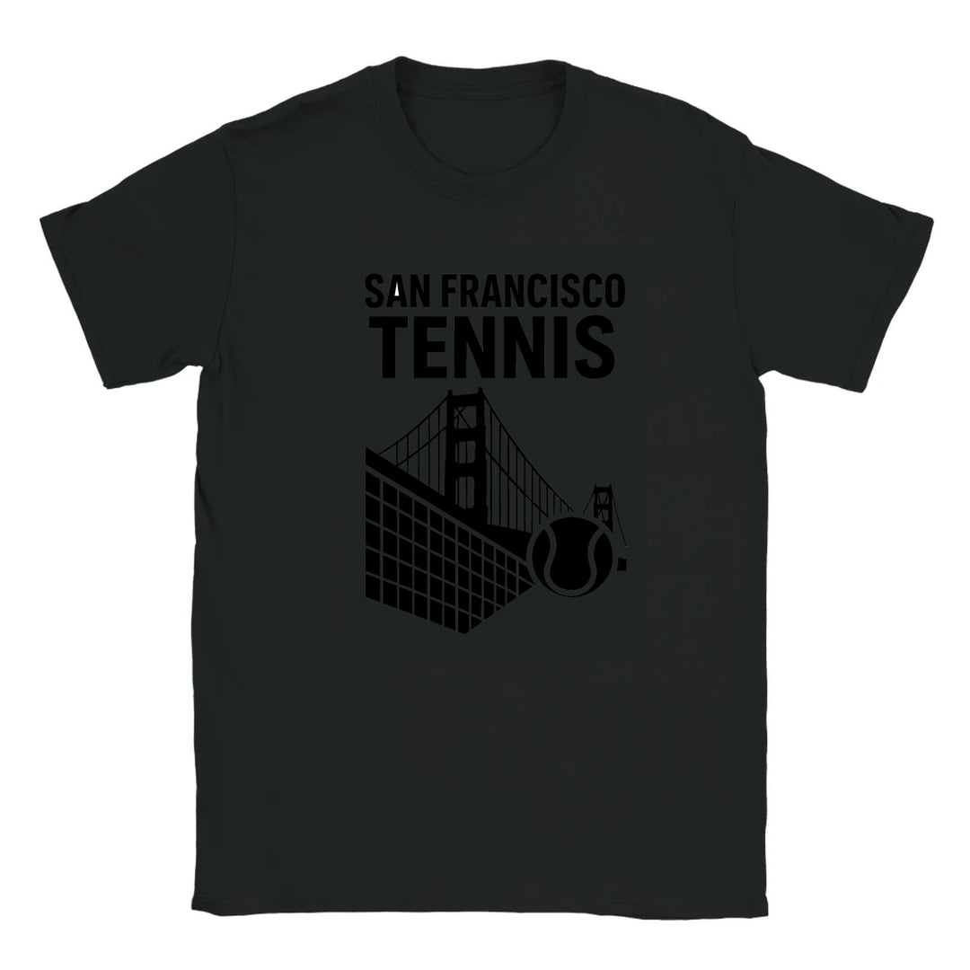 T-shirt spirit San Francisco exclusive tennis t shirt comfort style tee dynamic design perfect fans players yours today piece Bay Area charm sizes M L XL XXL