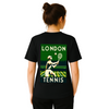 Koszulka tenisowa inspirowana Londynem, idealna dla fanów i graczy. Wykonana z wysokiej jakości bawełny, łączy styl z komfort