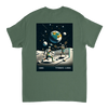 T-shirt Tennis Moon con design unico che unisce la passione per il tennis e il fascino celestiale, ideale per partite o uscit