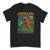 Image Black de Guadalajara Vintage Cartoon Tennis Tshirt [color:black] [view:front]