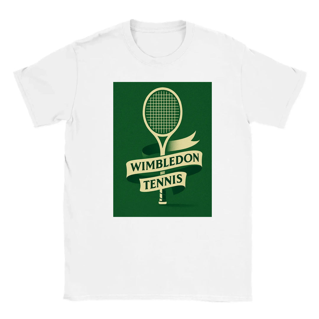 Image White de Wimbledon Tennis Tshirt