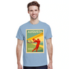 Camiseta com um gráfico do Augusta National Golf Club
