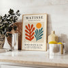 space vibrant Matisse Papiers Découpés 4 poster stunning orange red hues Henri essence cutouts masterful print art lovers wall available embellished bare