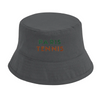 Paris Tennis 1 Bob brodé un chapeau chic éco-responsable sergé coton bio OCS style peau une protection UPF50 mode durable élégance naturelle