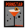 walls vibrant pornstar martini cocktail poster striking red orange palette lovers home bar enthusiasts art piece flair space unframed options