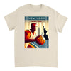 T-shirt T - shirt basket new-yorkais parfait passionnés sport emblématique design unique une touche style garde-robe Achetez amour ville un tissu coton doux respirant