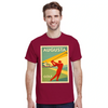 Camiseta com um gráfico do Augusta National Golf Club