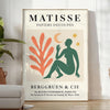 touch artistic elegance space Henri Matisse poster iconic papiers découpés vibrant white orange hues print essence cut art sizes A4 cm A0