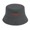 chapeau Miami Tennis Brodé un bob 100 % coton bio OCS style élégant une protection solaire UPF50 mode durabilité éco-responsable