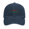 Image Dark Blue de Vintage Cap Tennis Champagne 3 - Embroidered Design
