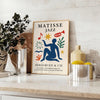 space vibrant Henri Matisse poster iconic Papiers Découpés Jazz 1 striking piece bold white orange hues perfect art lover walls masterpiece standalone print