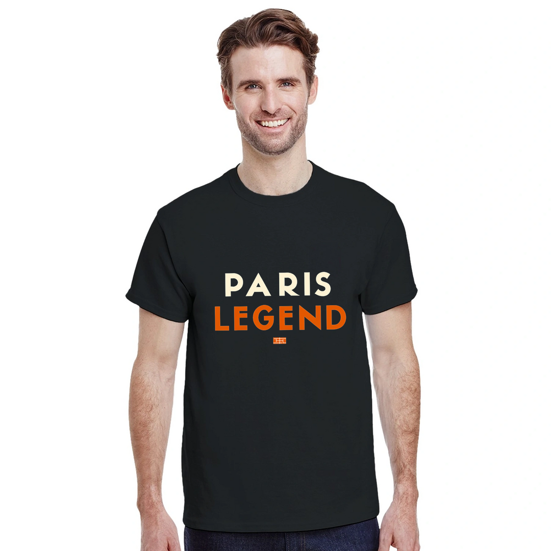 T-shirt T - shirt exclusif Tennis Paris Legend parfait passionnés style design unique esprit légendaire occasion le tailles S M L XL XXL
