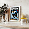 space stunning 2024 Paris Olympics poster thrilling sport ice hockey sports enthusiasts vibrant print spirit yours today dimensions cm formats A4 A0
