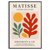 vibrant essence Henri Matisse iconic papercut art stunning Papiers Découpés 6 poster bold green orange hues wall imagination lover