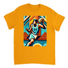 T-shirt T - shirt unique thème basketball parfait passionnés sport design dynamique style terrain occasion pièce garde-robe amour jeu taille S M L XL XXL
