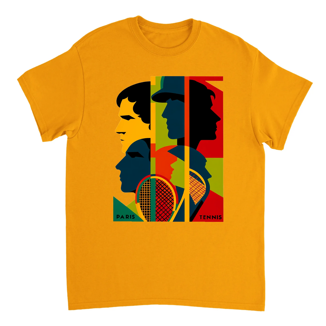 テニス愛好者にぴったりのトーナメントテニスTシャツ。スタイリッシュなデザインで、コートでも観客席でも活躍します。快適なコットン素材で、あなたのワードローブに欠かせない一着です。