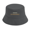 style chapeau bob Tennis Normandie Sergé brodé coton bio OCS éco-responsable une protection solaire UPF50 élégance durabilité planète