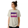 Camiseta de ténis indoor, perfeita para entusiastas do desporto, feita em algodão durável e confortável