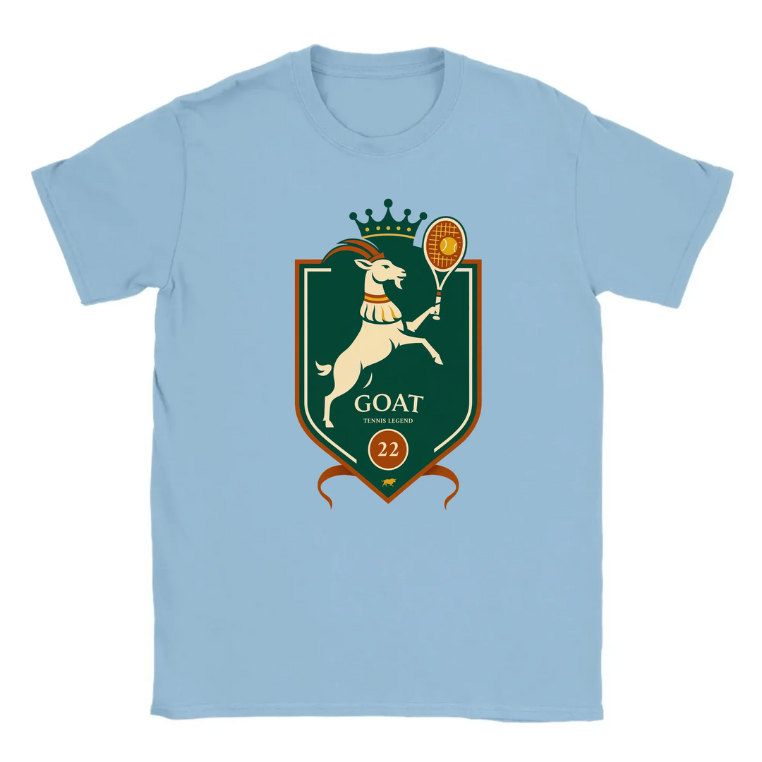 T-shirt T exclusif Tennis GOAT Rafa passion style amateurs - chemise célèbre légende court toutes occasions confort unique douceur coton naturel